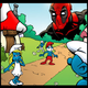 Image for article titled Deadpool Shot First: A Collection of Ridiculous Deadpool Crossover Art
